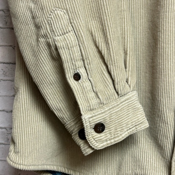 Wolverine Boots And Gear Mens XXL Corduroy Fleece Lined Shirt Jacket Tan Shaket - Picture 8 of 13